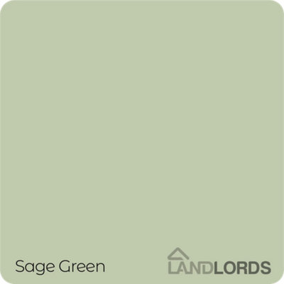Landlords Paint - Shed & Fence Paint - Best Durable Outdoor Wood Protection - Sage Green - 1L