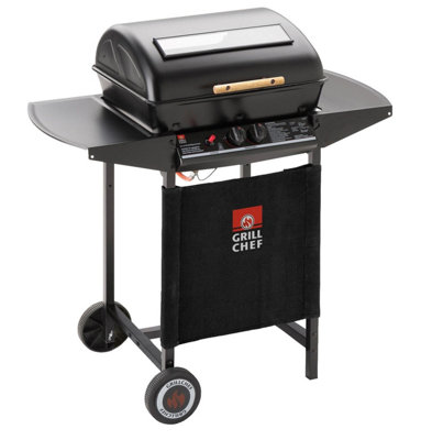 Mangel heel fijn cafetaria Landmann Dual Burner Gas BBQ - Black | DIY at B&Q