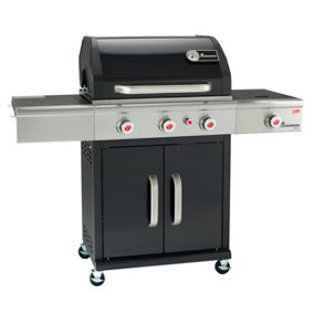 Landmann Triton Cook 3.1 burner Gas BBQ with recessed side burner