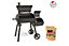 LANDMANN Vinson 300 Smoker Charcoal BBQ with Selection Wood Chips (2 styles)