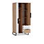 Landro Hinged Door Wardrobe - Classic Elegance Meets Modern Functionality - W800mm x H1900mm x D600mm