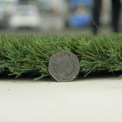 Landscape 45mm Outdoor Artificial Grass, Pet-Friendly Fake Grass, Premium Outdoor Artificial Grasss-2m(6'6") X 4m(13'1")-8m²