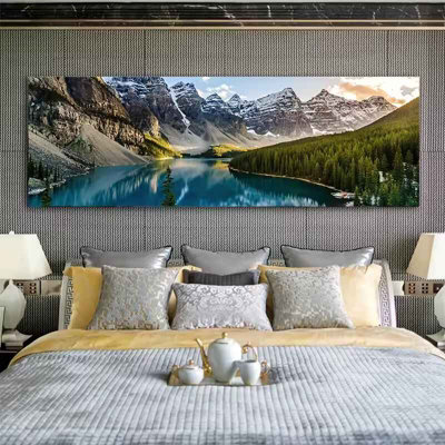 Landscape Canvas Wall Art Lake, Forest or Mountain Scenery Print for ...