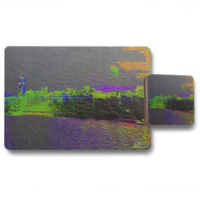 landscape london green (Placemat & Coaster Set) / Default Title