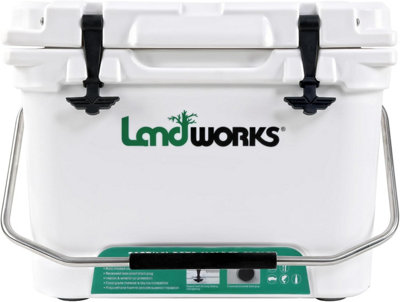 Landworks Rotomolded Enhanced Ice Cooler 20QT/45QT 5-10 Day Ice Retention sku:GBT013