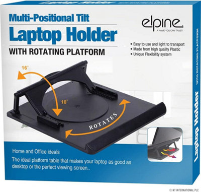 Laptop Holder Notebook Tray Cooling Swivel 360 Riser Platform ...