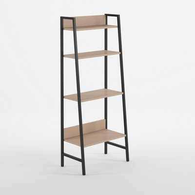 LARA-LIB-L Bookcase with shelves and metal frame