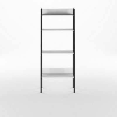 LARA-LIB-P Bookcase with shelves and metal frame
