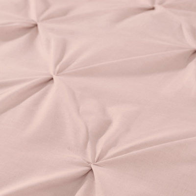 Lara Luxury Ruched Duvet Cover Set