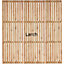 Larch Slatted Fence Panels - Vertical - 1500mm Wide x 1800mm High - 16mm Gaps