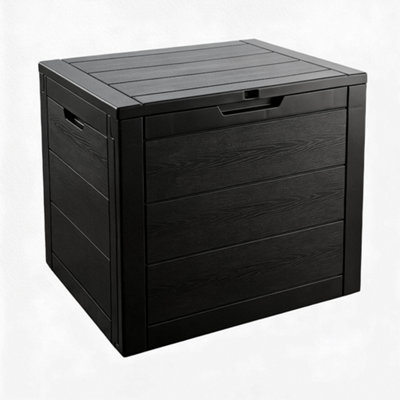 Large 110L Garden Storage Box Outdoor Container with Lockable Lid