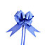Large 30mm/3cm Ribbon Pull Bows Navy Blue for All Occation Decoration , 20PK