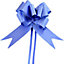 Large 30mm/3cm Ribbon Pull Bows Navy Blue for All Occation Decoration , 20PK