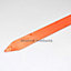 Large 30mm/3cm Ribbon Pull Bows Orange for All Occation Decoration , 10PK