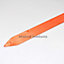 Large 30mm/3cm Ribbon Pull Bows Orange for All Occation Decoration , 60PK