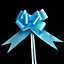 Large 30mm/3cm Ribbon Pull Bows Pale Blue for All Occation Decoration , 30PK