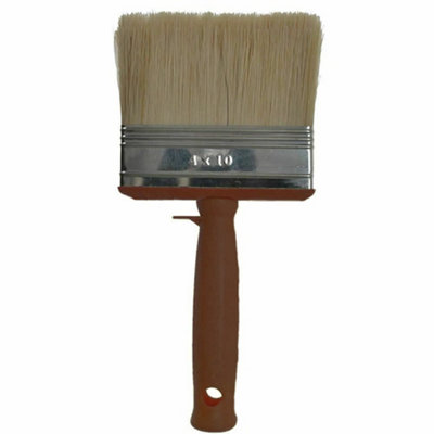 Large 4.5" 120mm Garden Wooden Decking Painting Paint Decorating Brush