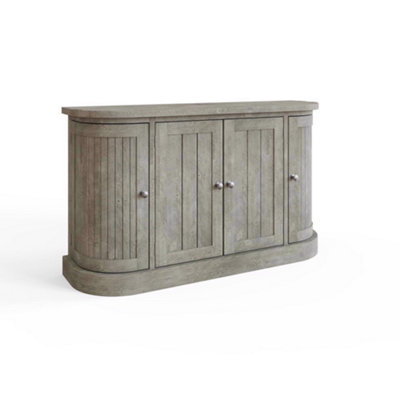 Lime washed store oak sideboard