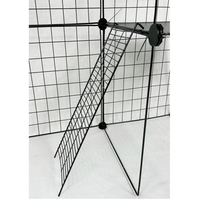 Large 4 Tier Cat Cage Playpen Enclosure Pet Kitten Kennel Metal Wire Crate Box - 7