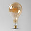 LARGE 4W E27 Vintage Edison PS42 ES LED Light Bulb 1800K T-Spiral Filament High CRI Dimmable - SE Home