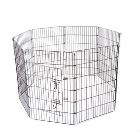 Large 8 Panel Pet Playpen Cage