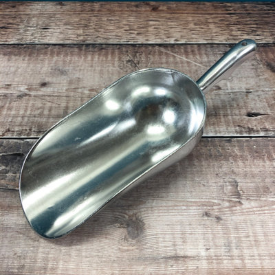 Large Aluminium Potting, Pet Food and Bird Seed Scoop