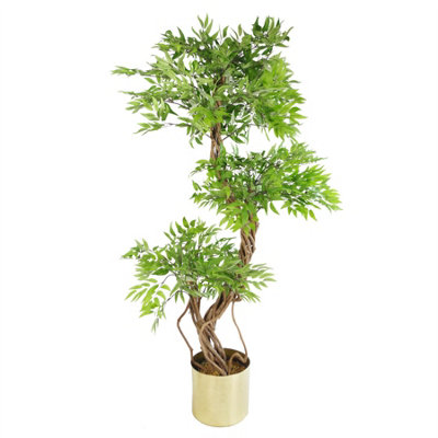 Kaufen Sie Großer künstlicher japanischer Fruticosa-Ficus-Baum