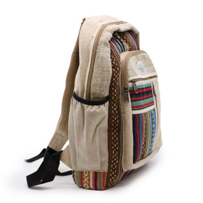 Large Backpack Straight Zips Style MultiColor
