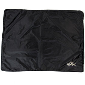 Large Black Waterproof Pet Bed Cover