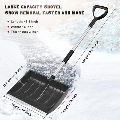 48 inch snow shovel discount