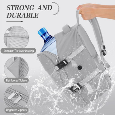 Large capacity travel backpack for women and men lightweight short ...