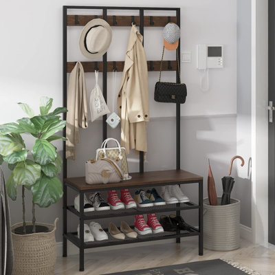 Large Coat Rack Stand Industrial Coat Stand for Bedroom