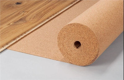 Large Cork Underlay Roll - 10 Meter x 1 Meter - 3mm Thick - (10sqm Coverage)