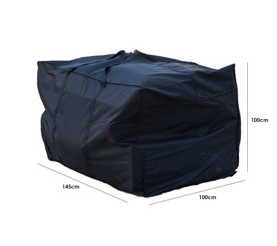 Large Cushion Storage Bag Black
