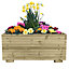 Large Decking Planter 1.2m L x 0.4m W x 2 Boards High