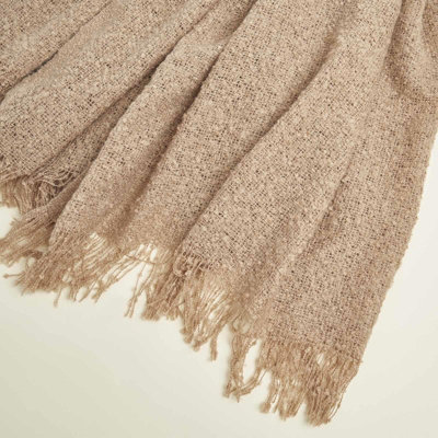 Highams faux mohair throw hotsell