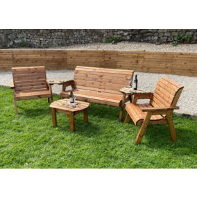 Large Five Seat Mutli Set With Rect Coffee