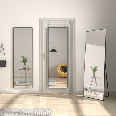Floor store dressing mirror