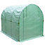 Large Garden Greenhouse Tunnel Shed Polytunnel Frame Cover Grow House 3mx2mx2m