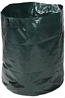 Large Garden Waste Collapsible Bag Heavy Duty with Handles 270L Max 20kg Reuse Recycle Home
