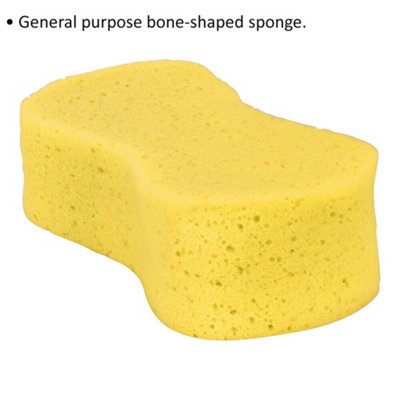 Large General Purpose Sponge - Car Washing & Valeting Sponge - Compressed