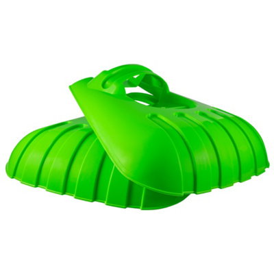 Large hand held leaf grabs garden tidy hand scoop-rakes -grabbers - 6