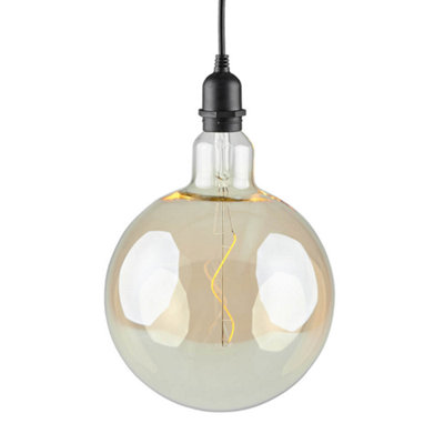 Large Hanging Edison Bulb Outdoor Light