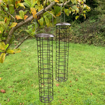 Large Hanging Fatball Bird Feeders (Set of 2)