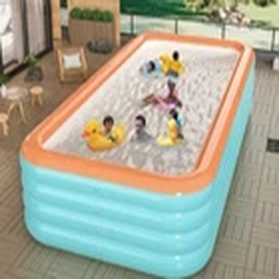 Large Inflatable Family Pool 310x175x70cm