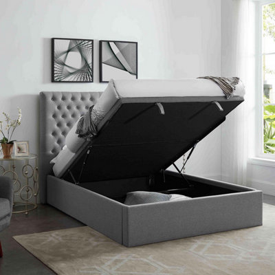 Large on sale ottoman bed