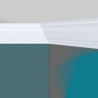 Large Lancaster Traditional Plaster Coving 106mm x 110mm - 24m - 7