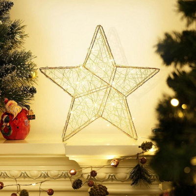 Large Light Up Christmas Star LED Decoration