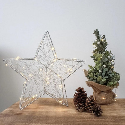 Large Light Up Christmas Star LED Decoration - 3