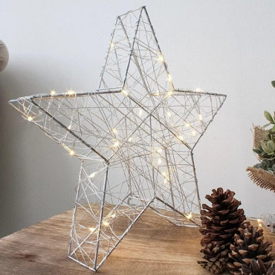 Large Light Up Christmas Star LED Decoration - 4